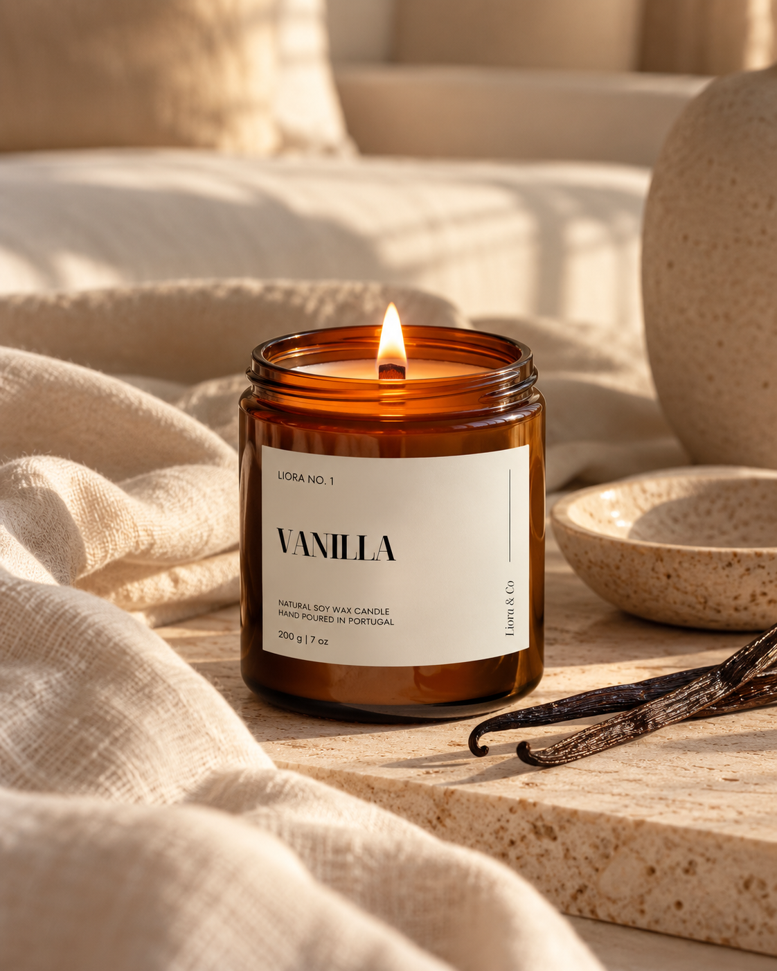 Liora Vanilla – 200g Soy Wax