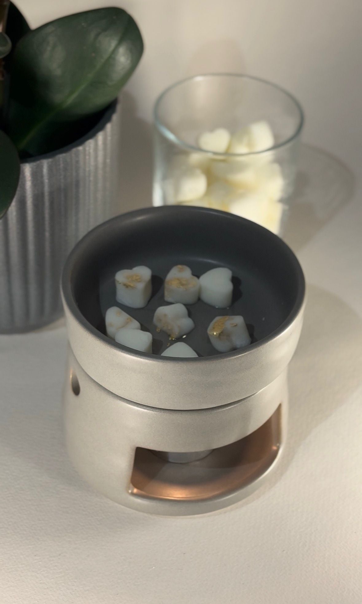 Kit Liora Aromatização – Queimador + Wax Melts + Tealights